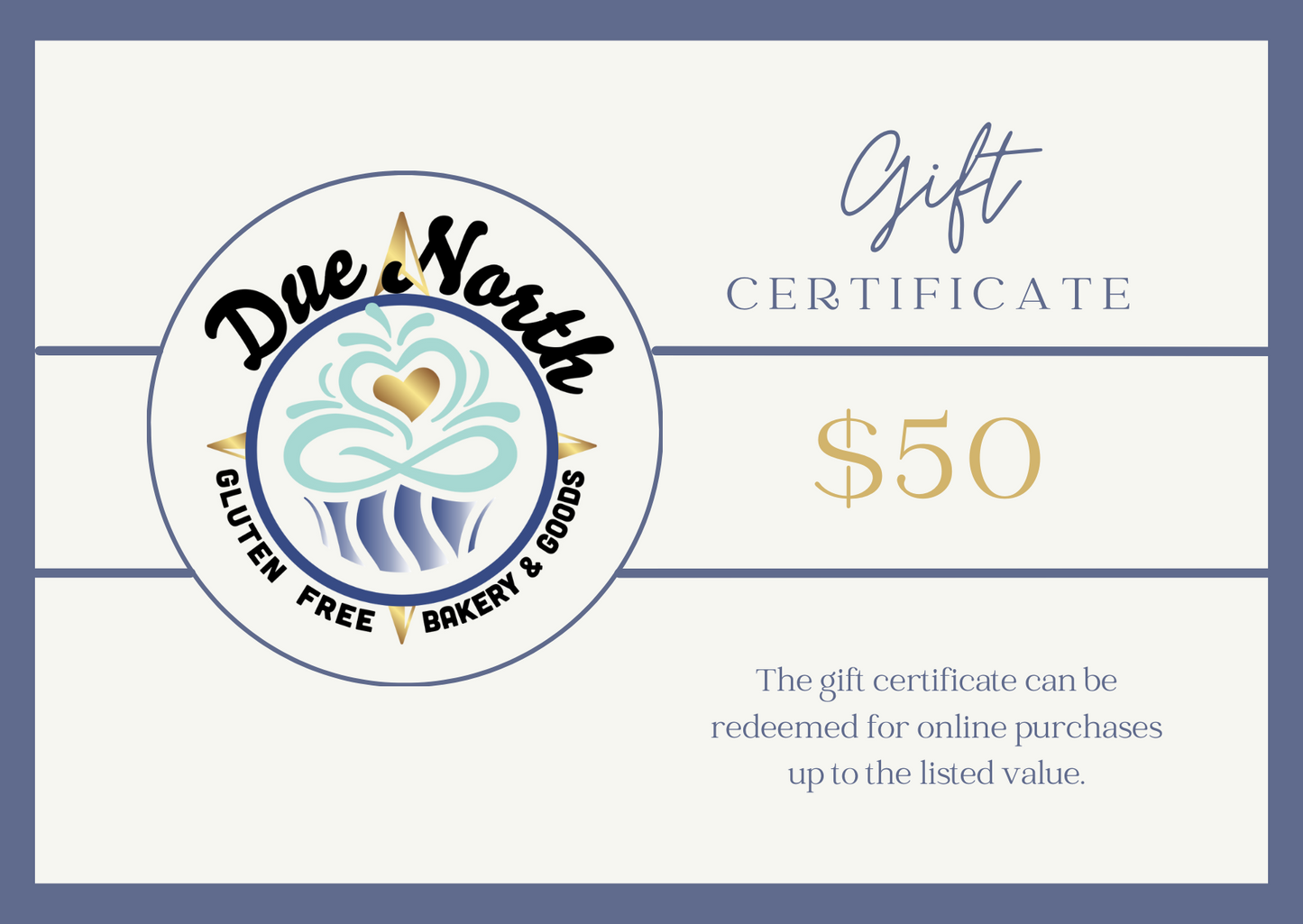 Due North GF Bakery & Goods Gift Cards
