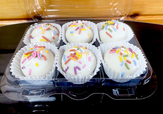 GF Birthday Cake Pops