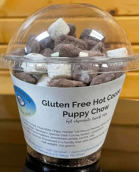 picture of gluten-free hot cocoa puppy chow